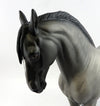 CURANDERO-OOAK BLUE ROAN ANDALUSIAN MODEL HORSE HORSE 1/6/17