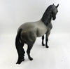 CURANDERO-OOAK BLUE ROAN ANDALUSIAN MODEL HORSE HORSE 1/6/17
