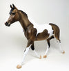 INDIE-OOAK-BUCKSKIN PAINT PALOUSE MODEL HORSE 1/4