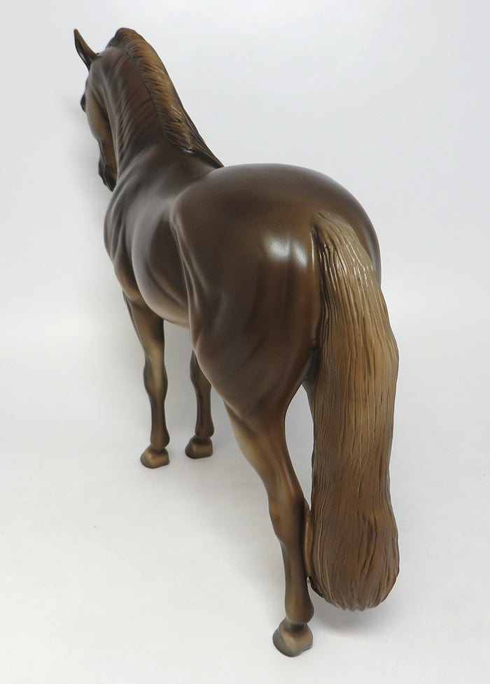 ORWELL-OOAK CHESTNUT ANDALUSIAN MODEL HORSE 08/03/16