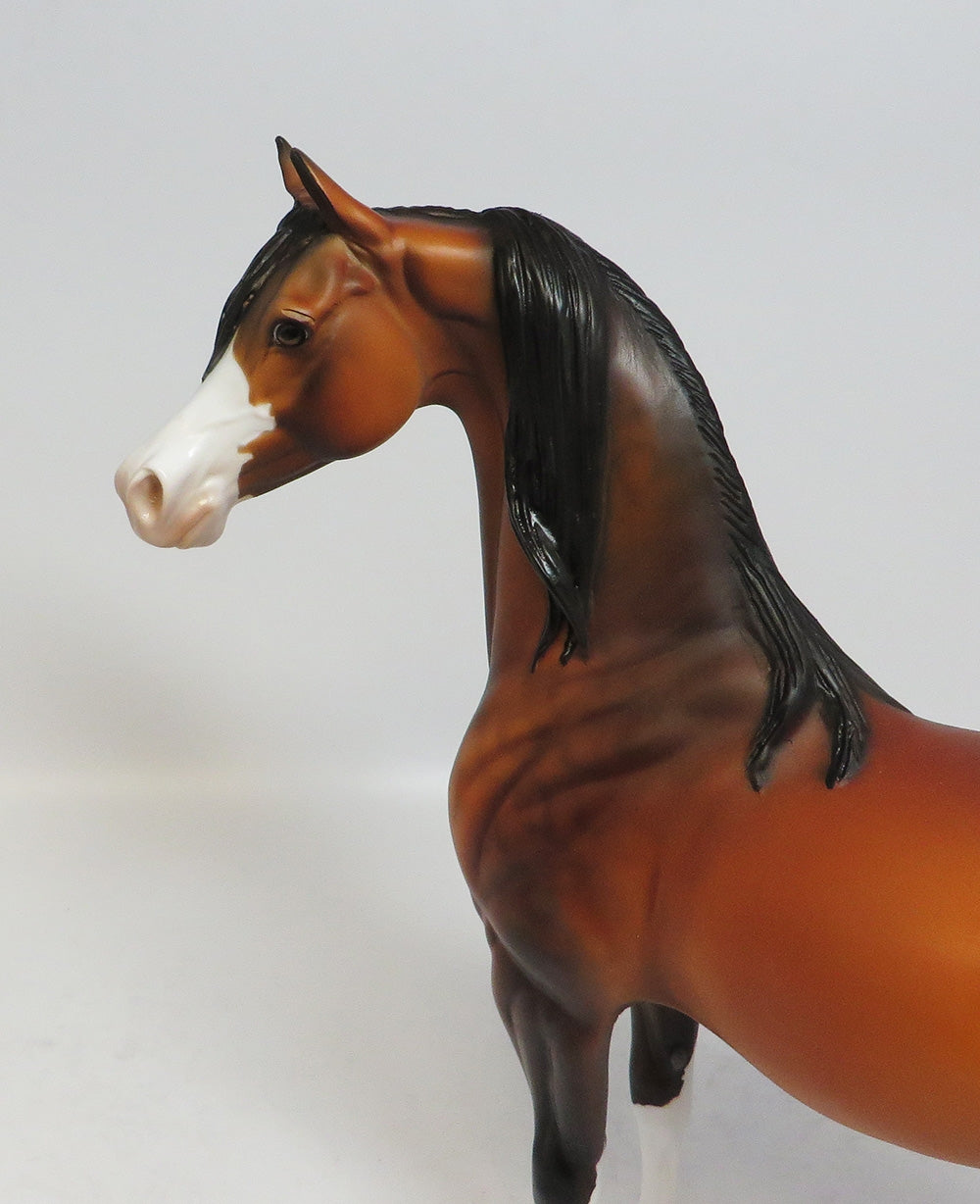 VIRTUOSO~LE-4 GOLDEN BAY ARABIAN MODEL HORSE BY DAWN QUICK 1/3/18