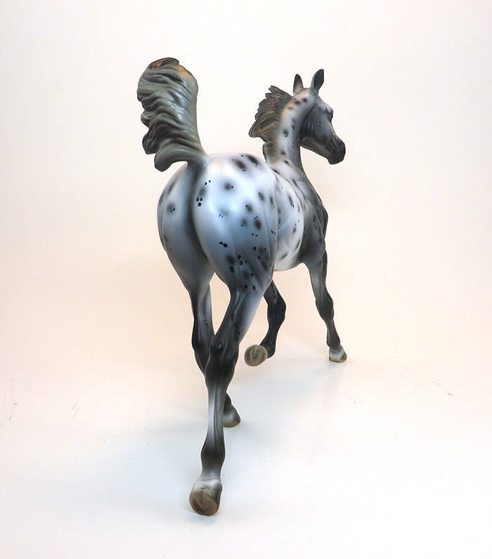 HOME FREE - OOAK APPALOOSA YEARLING MODEL HORSE 12/15