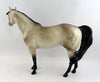 A-YO DAPPLE BUCKSKIN ISH MODEL HORSE BY SHERYL LEISURE 1/6/17