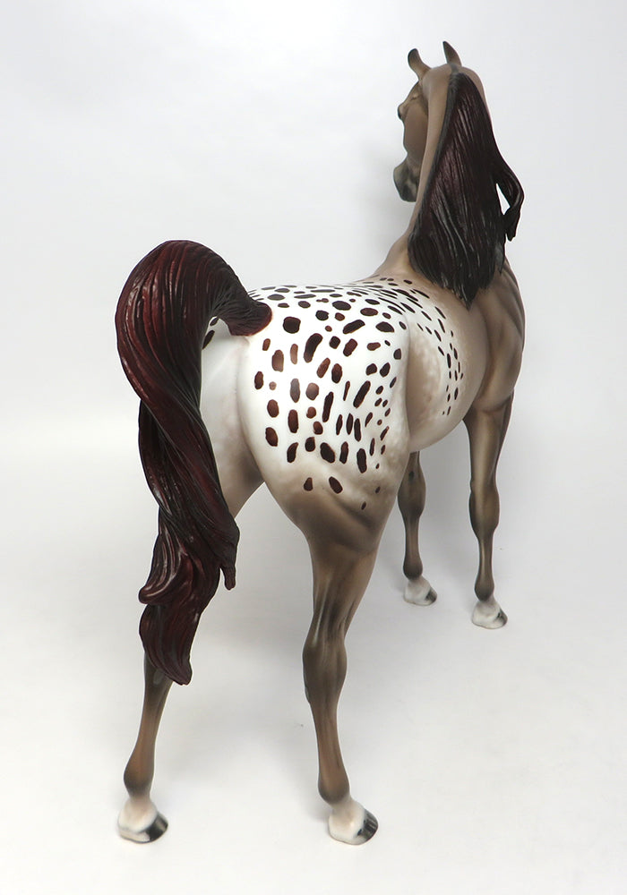 HAPPY BIRTHDAY DANNY-OOAK APPALOOSA ARABIAN MODEL HORSE 08/03/16