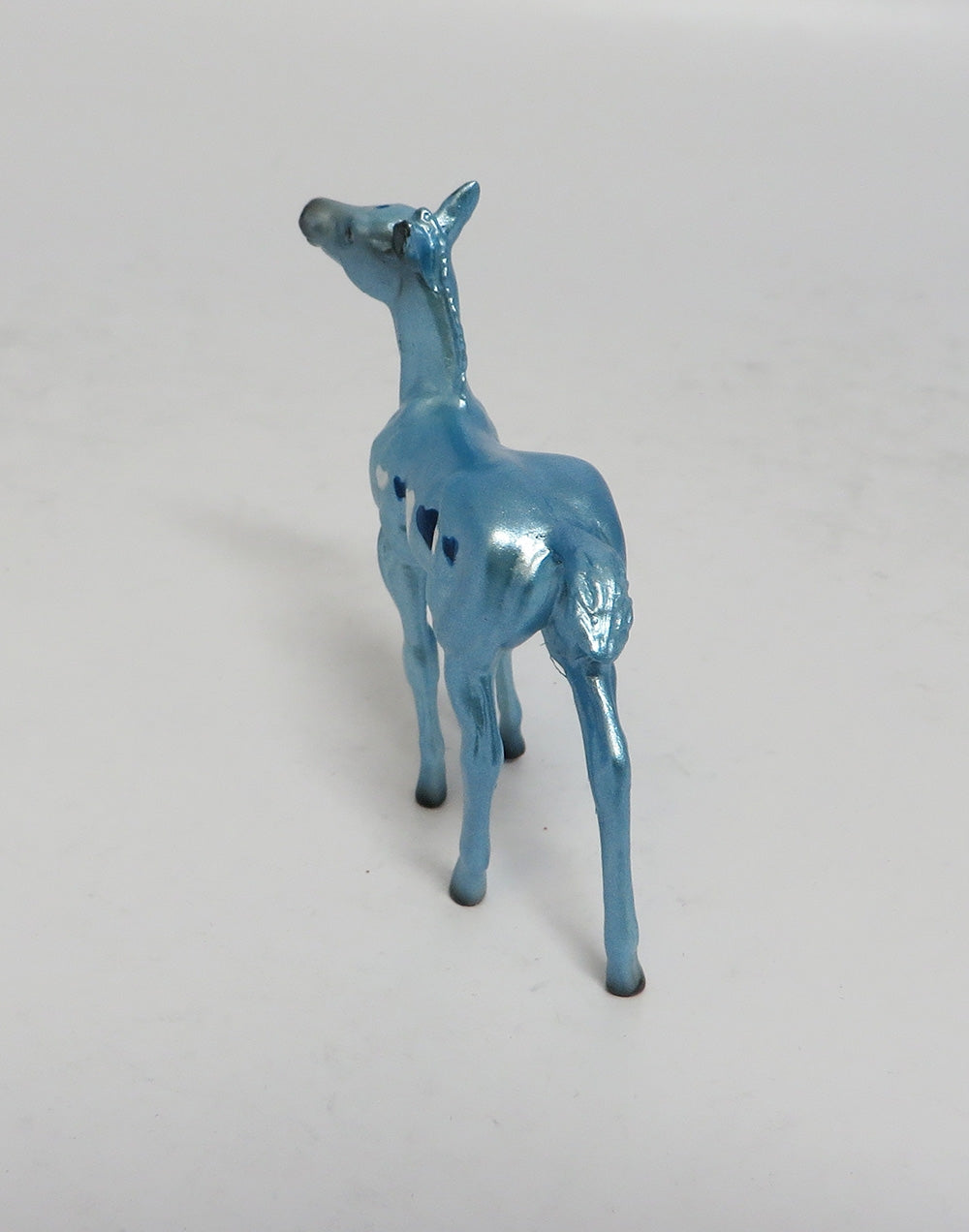 BABY-OOAK NON CUSTOM METALLIC LIGHT BLUE FOAL CHIP W/ HEARTS EA 2018