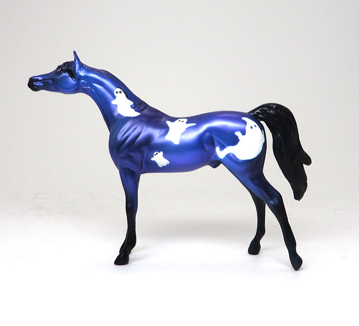 BOO - OOAK ARABIAN HALLOWEEN CHIPS DECORATOR MODEL HORSE - 10/17