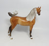CASTLES IN THE AIR~OOAK DAPPLE CREME SORREL ARABIAN MODEL HORSE BY SHERYL LEISURE 1/5/18