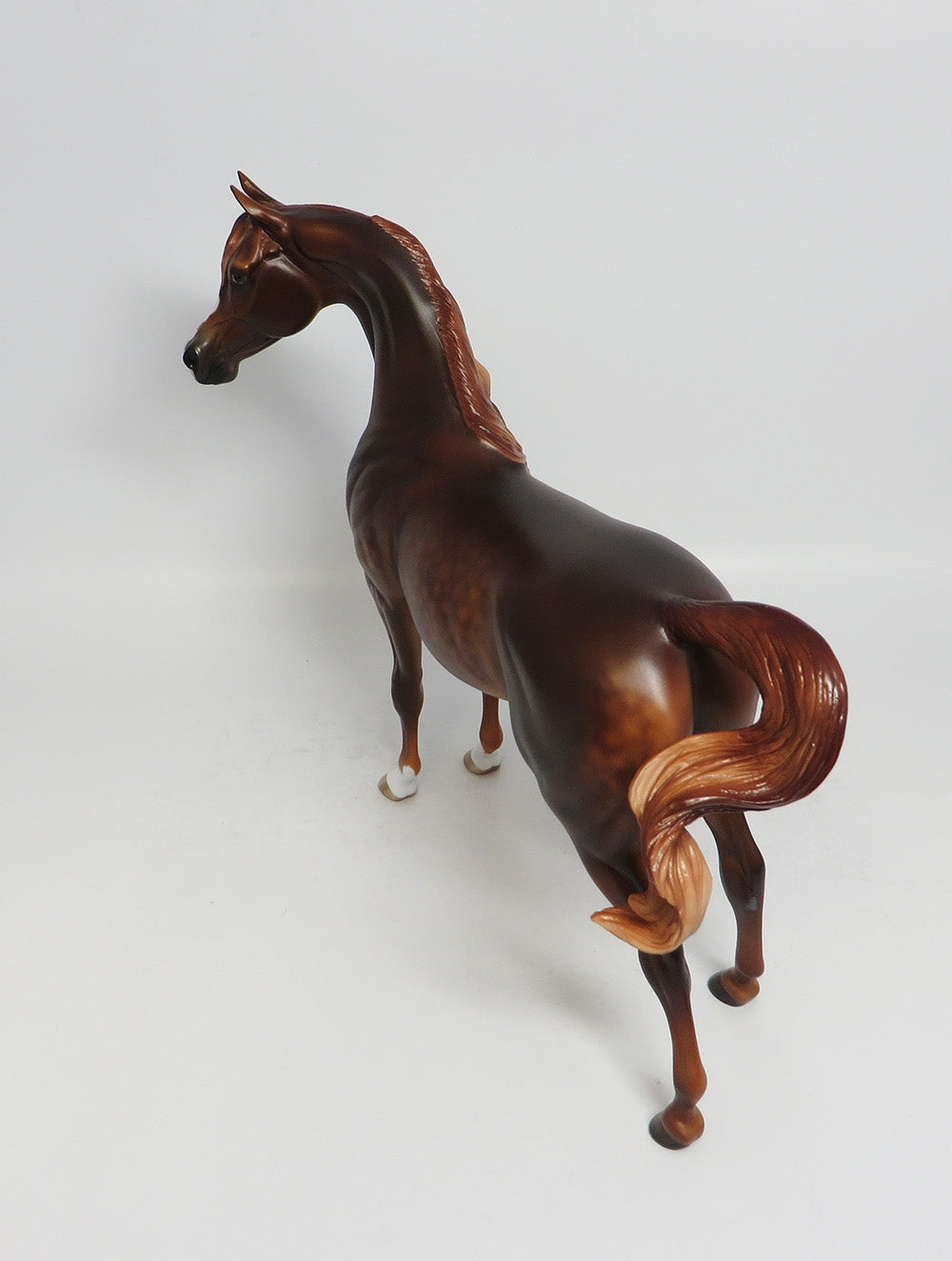 FOOLS PARADISE~OOAK STAR DAPPLE CHESTNUT ARABIAN BY SHERYL LEISURE 1/5/18