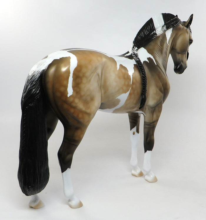 Buckskin Dun Paint