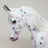LATE 2 THE PARTY - OOAK APPALOOSA THOROUGHBRED MODEL HORSE  - 2/5