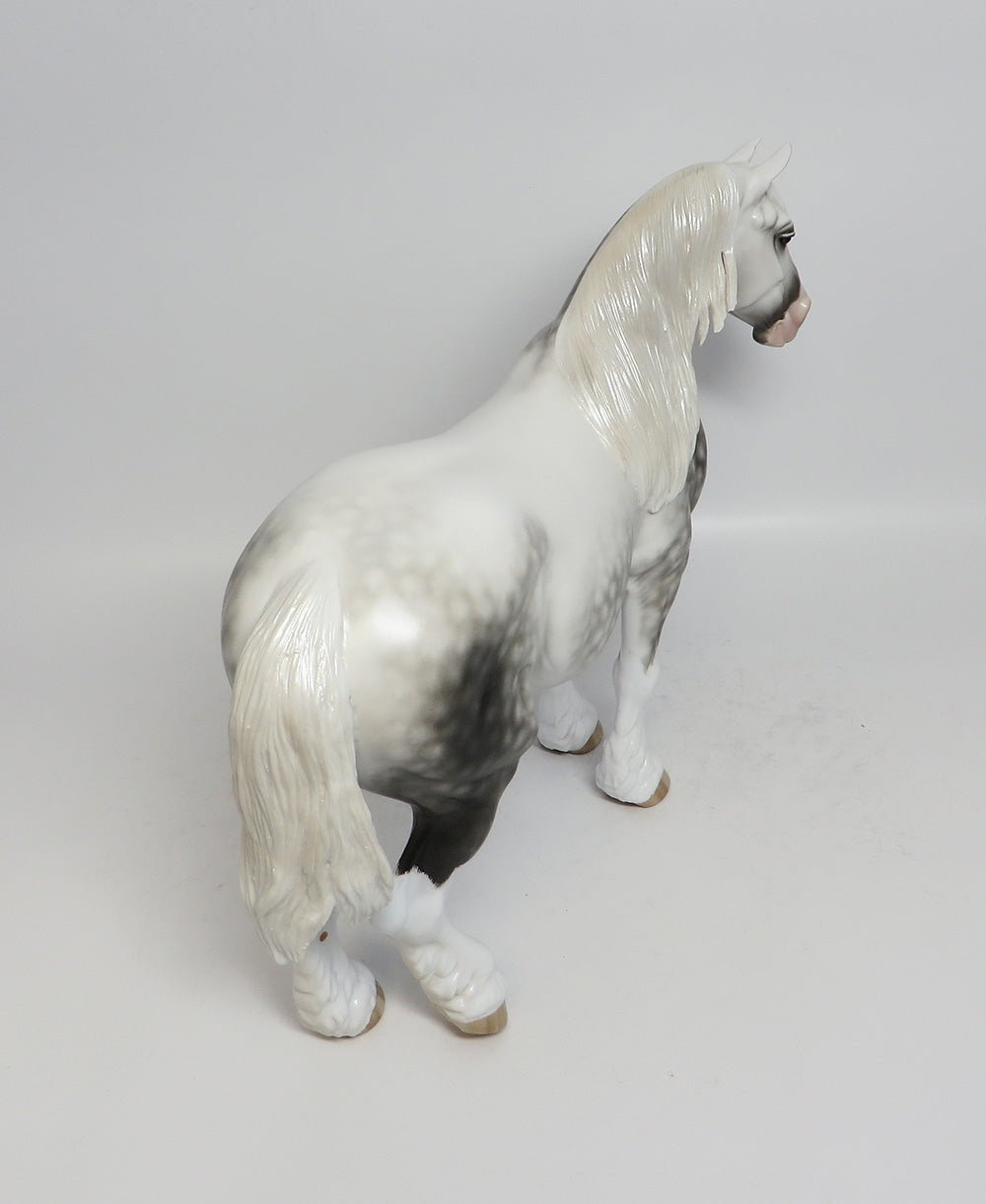 NEW HOPE-OOAK STAR DAPPLE GREY BUNNY MODEL HORSE BY SHERYL LEISURE 1-5-18