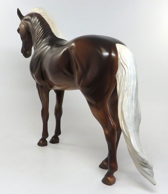 ADELITA-OOAK CHESTNUT ANDALUSIAN MODEL HORSE 8/4