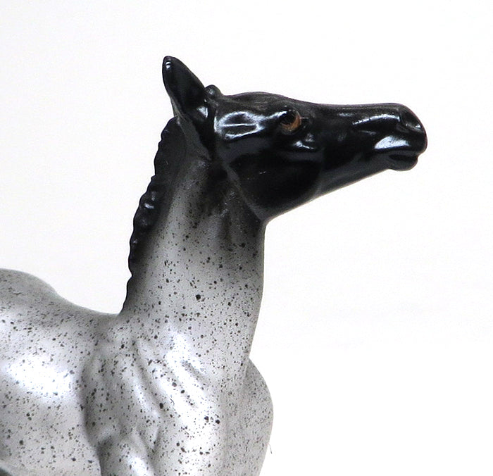 ACOODA-BLUE ROAN-FOAL CHIP- OOAK 10/22