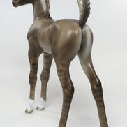 AINA-OOAK GRULLA FOAL MODEL HORSE 8/5