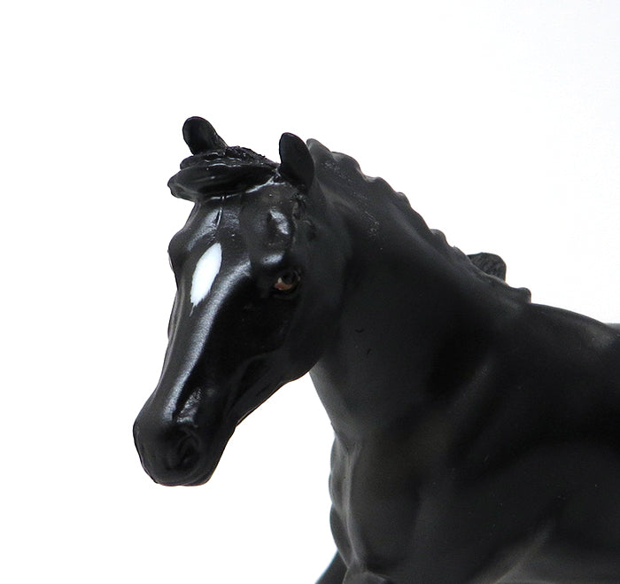 OBSIDIAN - OOAK BLACK CUTTER &amp; BROWN CALF CHIP - 10/30