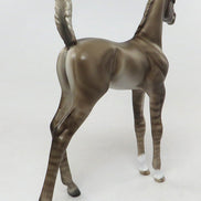 AINA-OOAK GRULLA FOAL MODEL HORSE 8/5