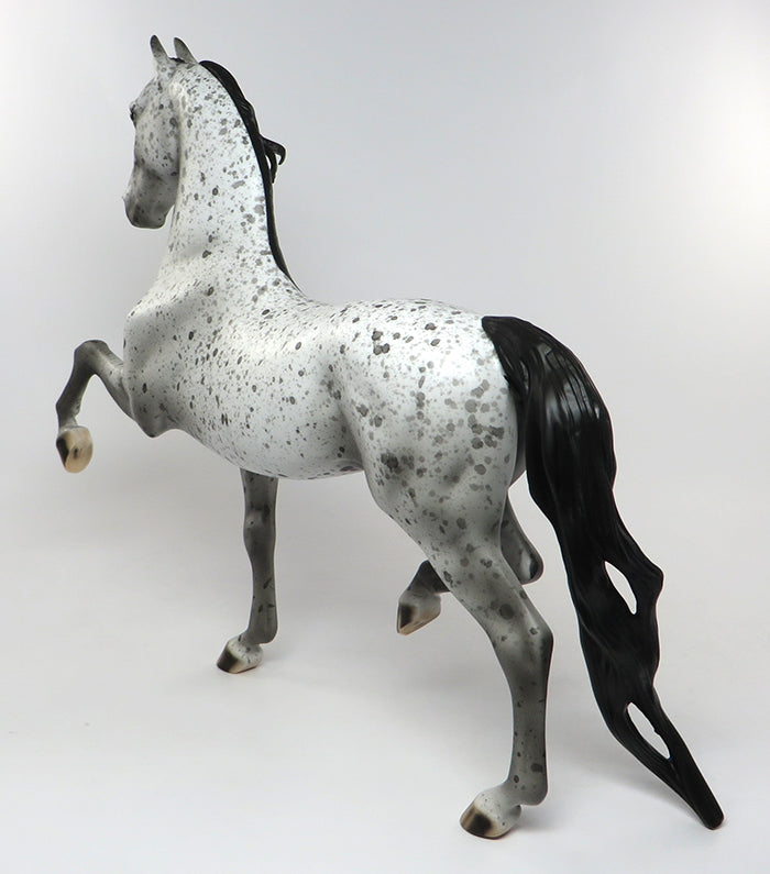 NAPOLEON-OOAK APPALOOSA SADDLEBRED MODEL HORSE PAINTED BY ALLEN KATT 8/8