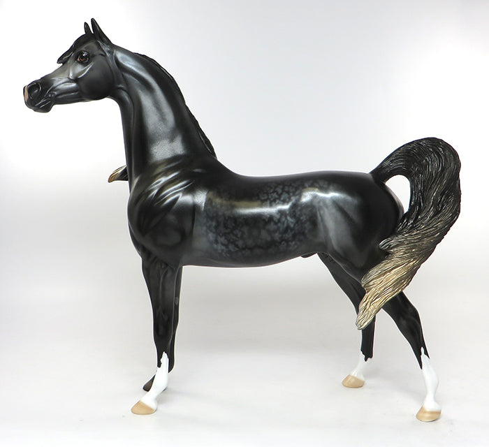 FARAH &quot;Happiness&quot;&quot;-OOAK DARK GREY DAPPLED  ARABIAN 08/05