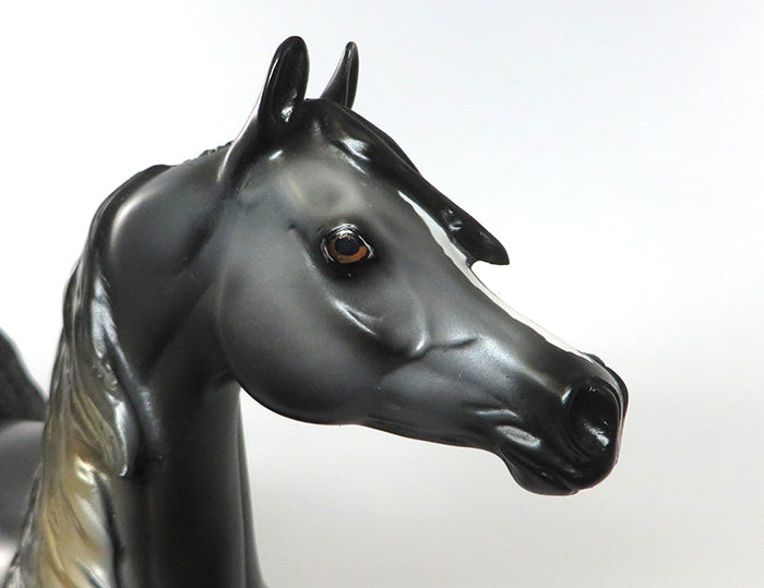 FARAH &quot;Happiness&quot;&quot;-OOAK DARK GREY DAPPLED  ARABIAN 08/05