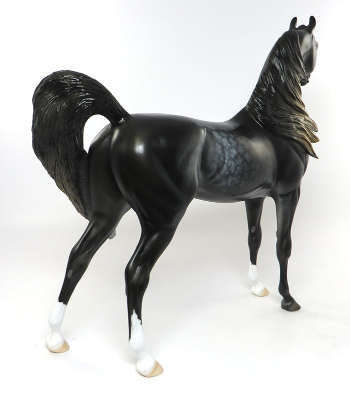 FARAH &quot;Happiness&quot;&quot;-OOAK DARK GREY DAPPLED  ARABIAN 08/05