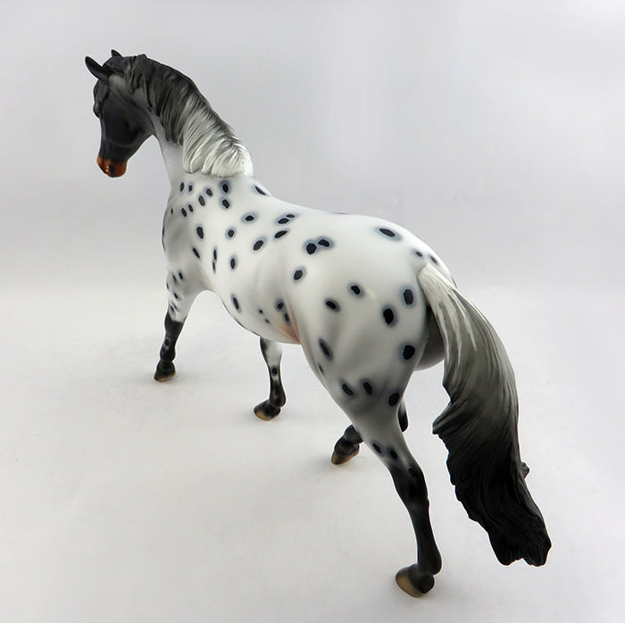 COLEMAN-OOAK APPALOOSA PONY MODEL HORSE 1/13