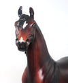 SUGAR SHACK - OOAK DAPPLE BAY ARABIAN MODEL HORSE - 2/11