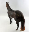 LUCKY PENNY-OOAK DAPPLED CHESTNUT ISH MODEL HORSE BY JULIE KEIM 1/13/17