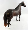 LUCKY PENNY-OOAK DAPPLED CHESTNUT ISH MODEL HORSE BY JULIE KEIM 1/13/17