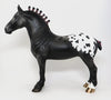 WAHOO - OOAK BLACK &amp; WHITE APPALOOSA STANDING DRAFTER - 10/23