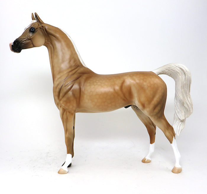 SPYRO - OOAK DAPPLE PALOMINO ARABIAN - 10/23