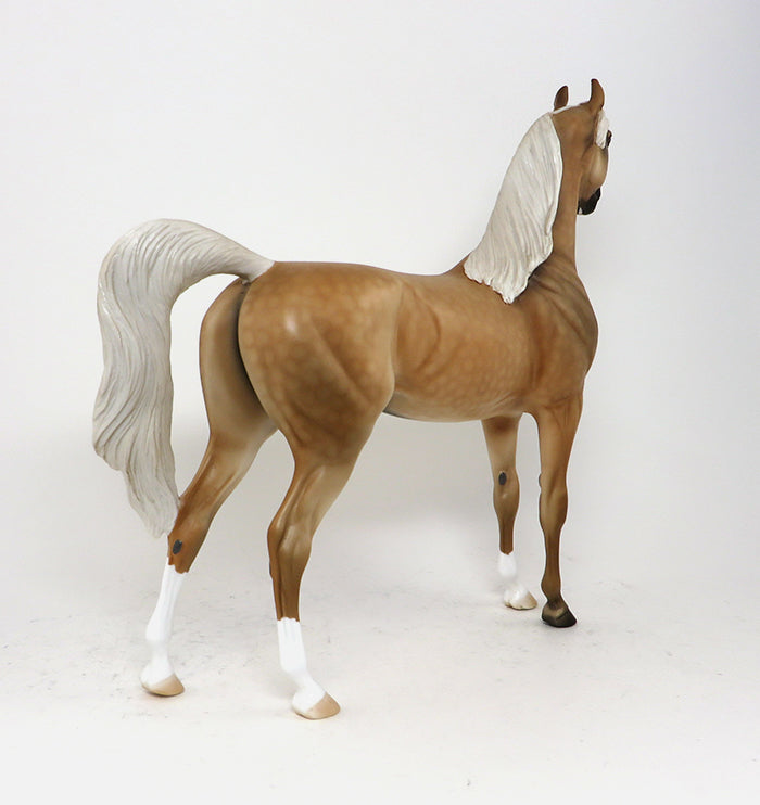 SPYRO - OOAK DAPPLE PALOMINO ARABIAN - 10/23