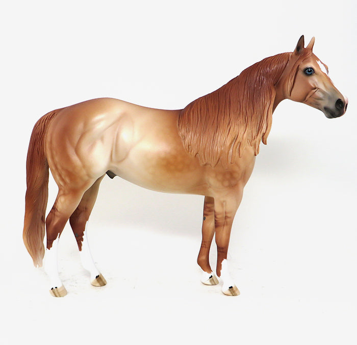 STEPPIN OUT - OOAK RED DUN ISH - 10/23