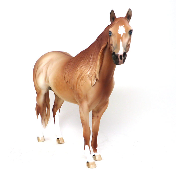 STEPPIN OUT - OOAK RED DUN ISH - 10/23