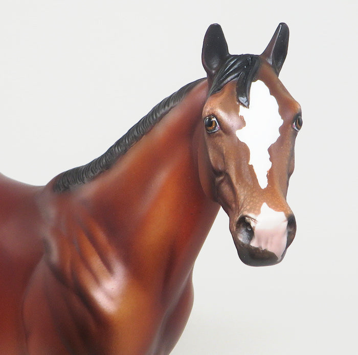 COFFEE JITTERS - OOAK BAY APPALOOSA  ISH MODEL HORSE - 2/12