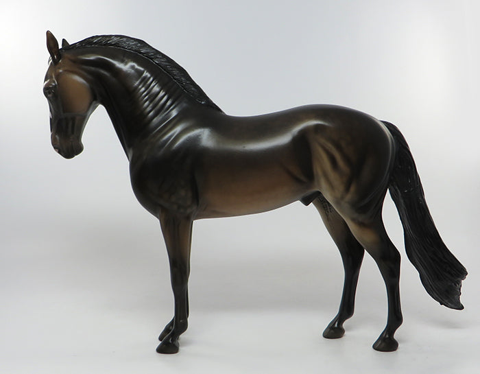 HOMBRE GUAPO &quot;Handsome Man&quot;-OOAK SEAL BAY ANDALUSIAN MODEL HORSE 8/15