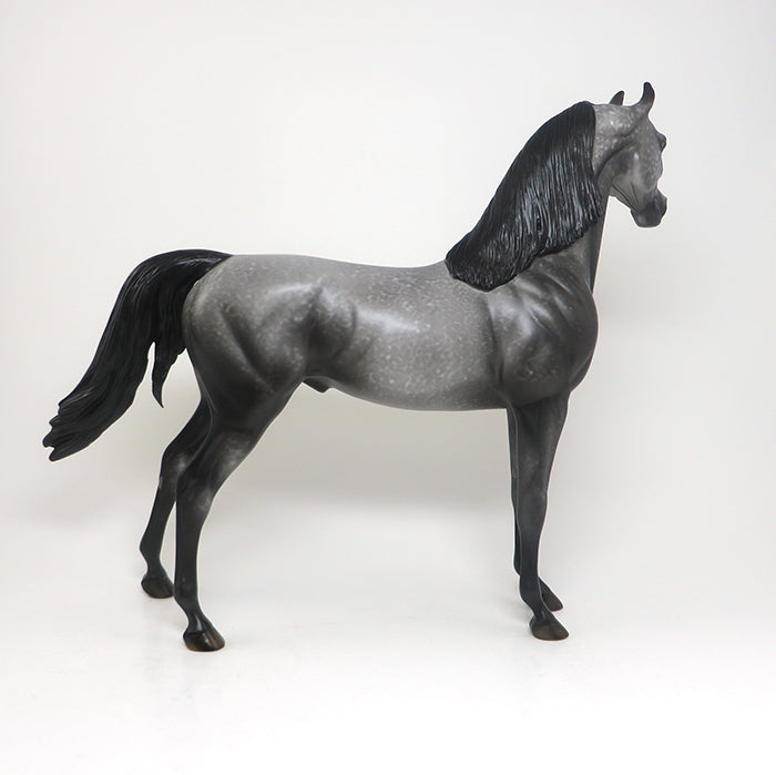 dapple grey arabian model horse 
