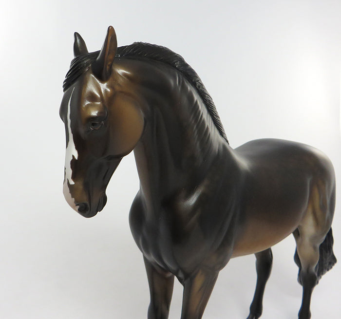 HOMBRE GUAPO &quot;Handsome Man&quot;-OOAK SEAL BAY ANDALUSIAN MODEL HORSE 8/15