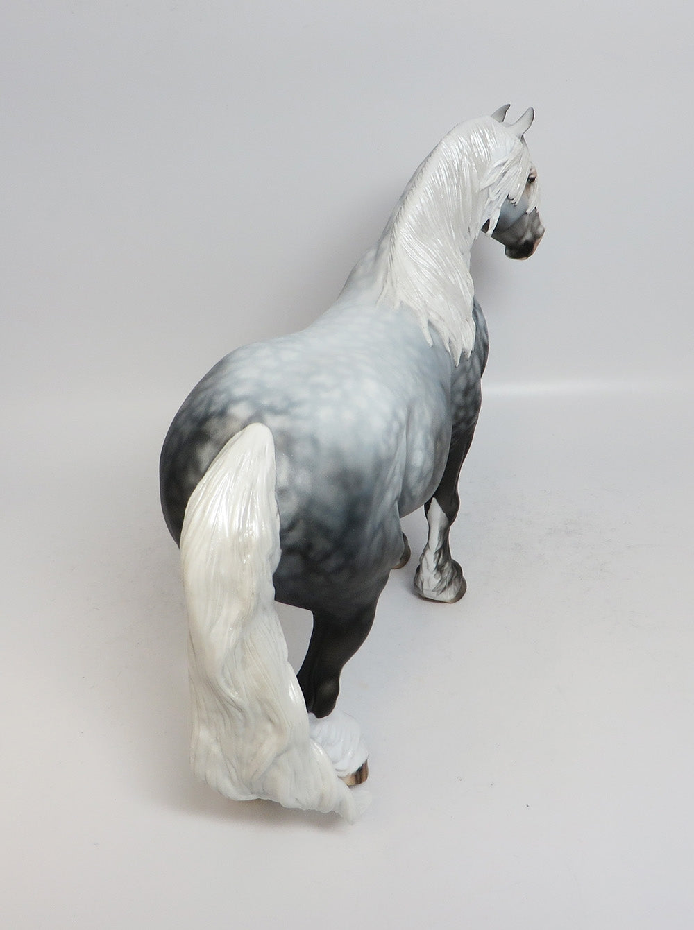 BELLE OF THE BALL-OOAK STAR DAPPLE GREY BUNNY MODEL HORSE MWF 2018