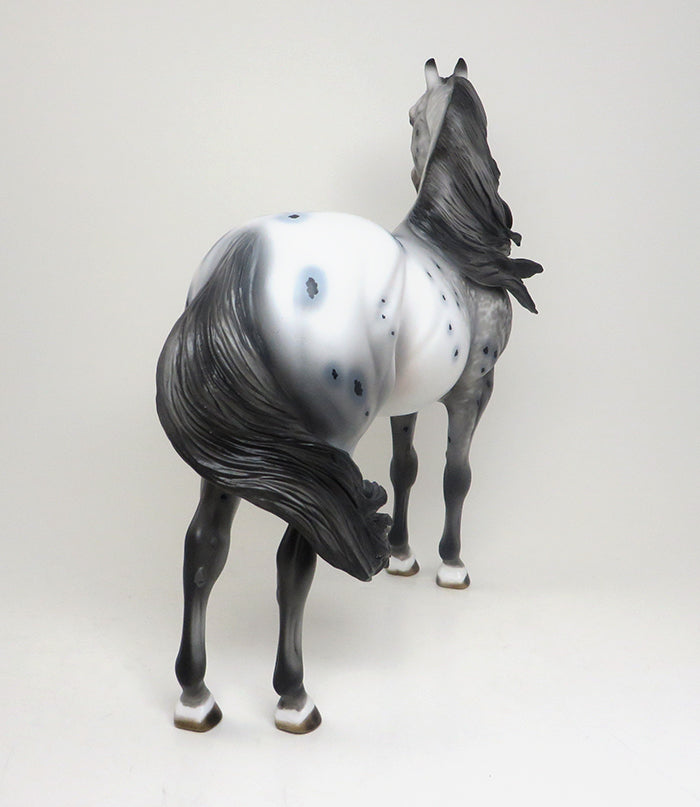 DOKKEN - OOAK CM APPALOOSA MORGAN MODEL HORSE by AL - 2/16
