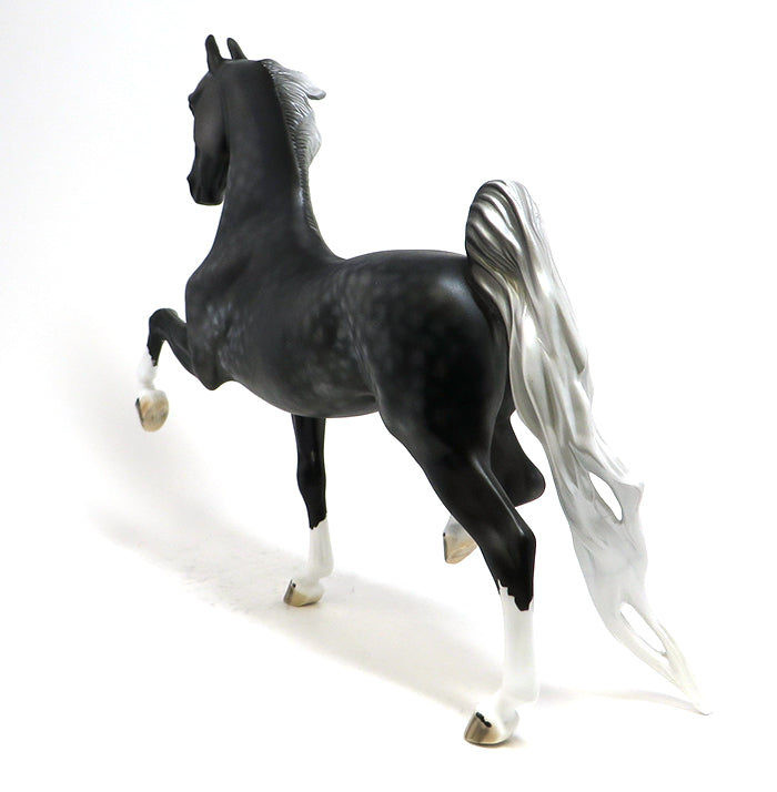 DAPPLE GREY SADDLEBRED 