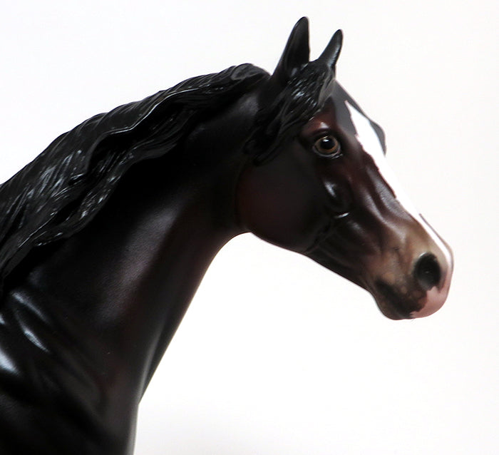 ROCKN&#39; THE TUX - OOAK SEAL BAY BLANKET APPALOOSA ISH MODEL HORSE - 10/30