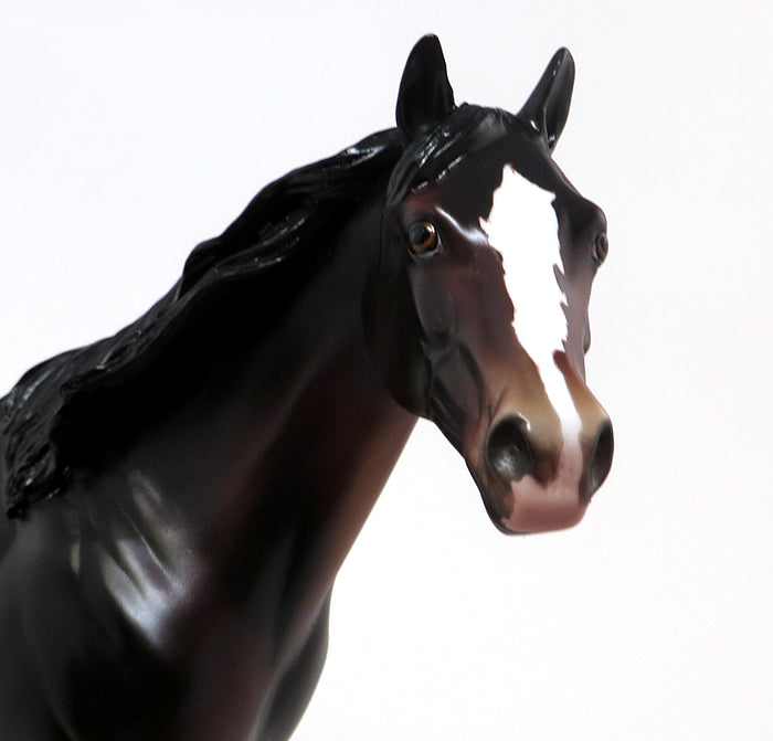 ROCKN&#39; THE TUX - OOAK SEAL BAY BLANKET APPALOOSA ISH MODEL HORSE - 10/30