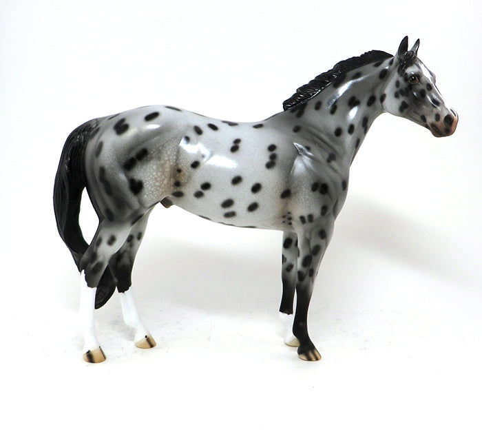 BEST OF SUDDEN LOUD - OOAK APPALOOSA ISH MODEL HORSE - 10/30