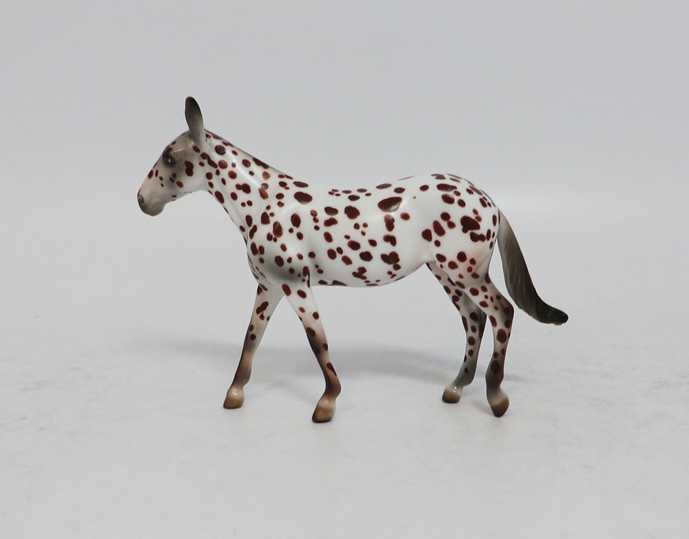 FRICKLE FRECKLE - OOAK LEOPARD APPALOOSA MULE CHIP BY ANDREA
