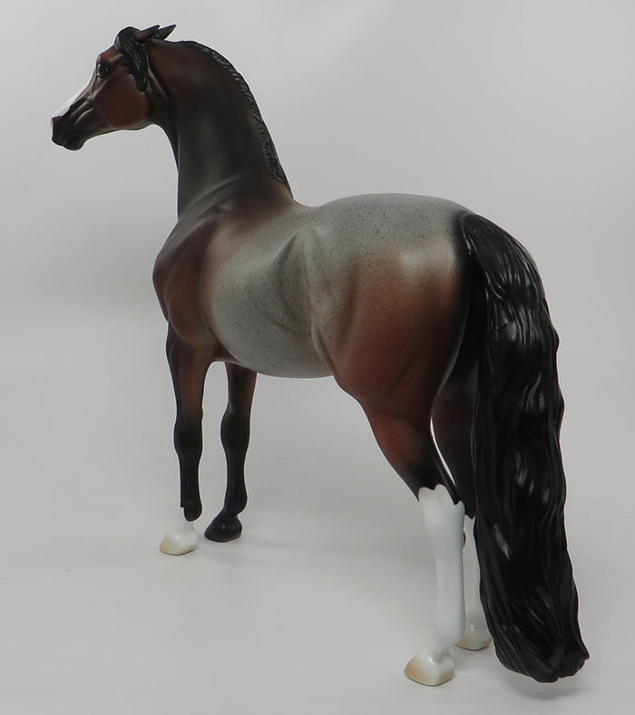 DINO-OOAK BAY ROAN MORGAN HORSE MODEL 8/19
