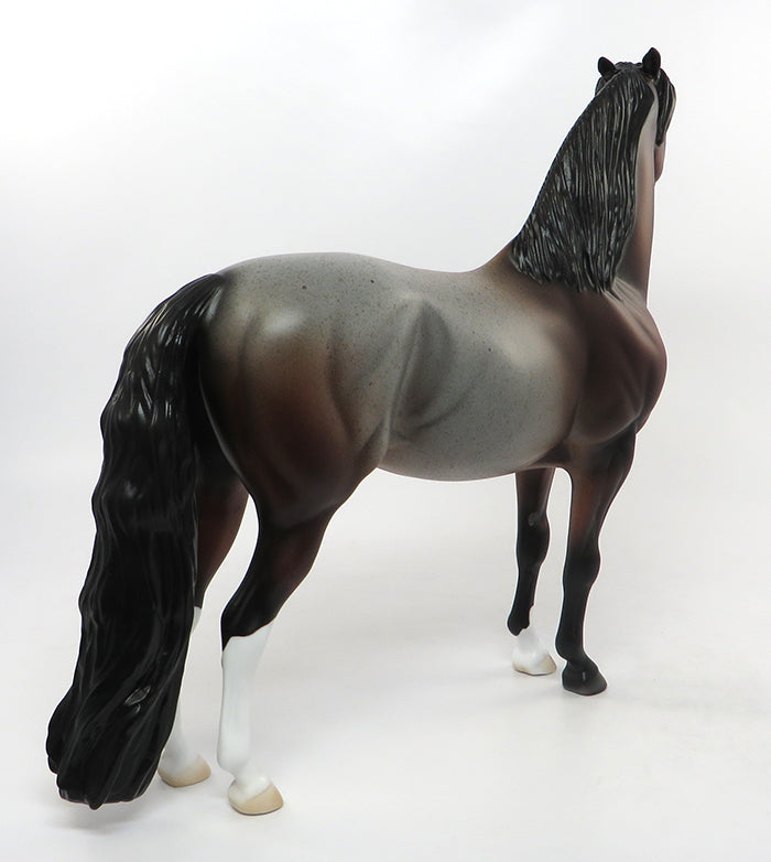 DINO-OOAK BAY ROAN MORGAN HORSE MODEL 8/19