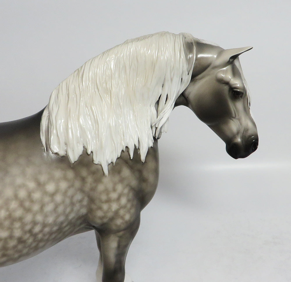 NORA-OOAK STAR DAPPLE HEAVY DRAFT MARE BY SHERYL LEISURE 1/27/18