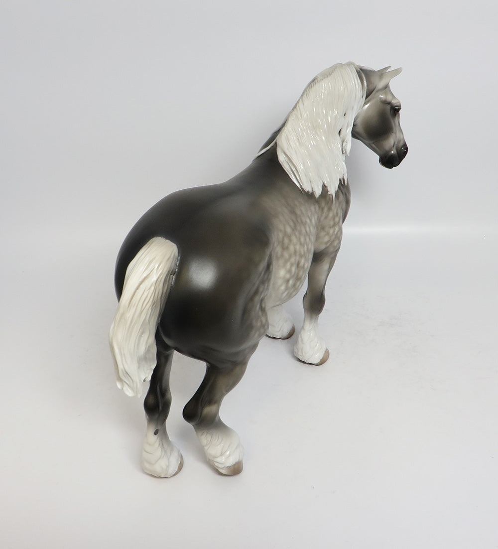 NORA-OOAK STAR DAPPLE HEAVY DRAFT MARE BY SHERYL LEISURE 1/27/18