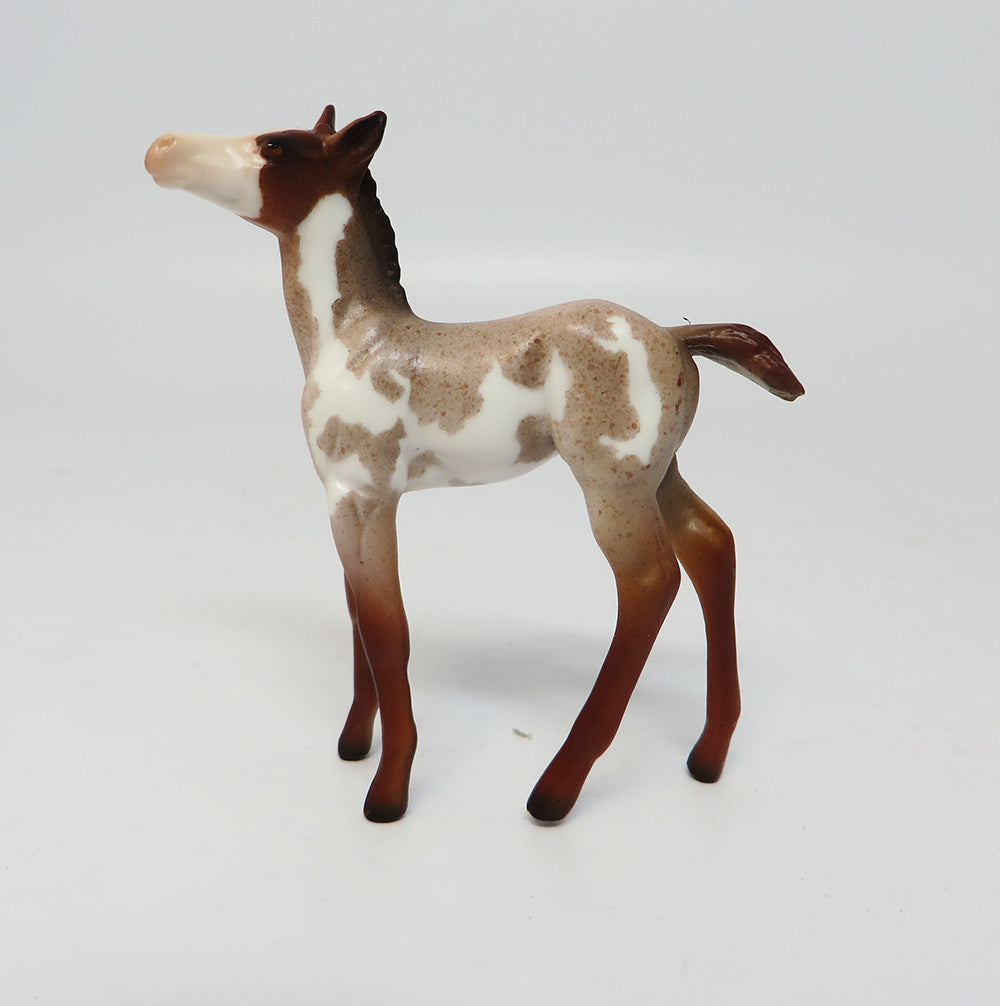 MINI ME GRAND CANYON-LE-10 CHESNUT ROAN BY JULIE KEIM MODEL HORSE EQ 2017