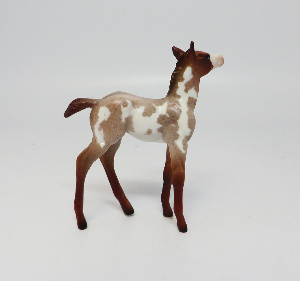 MINI ME GRAND CANYON-LE-10 CHESNUT ROAN BY JULIE KEIM MODEL HORSE EQ 2017